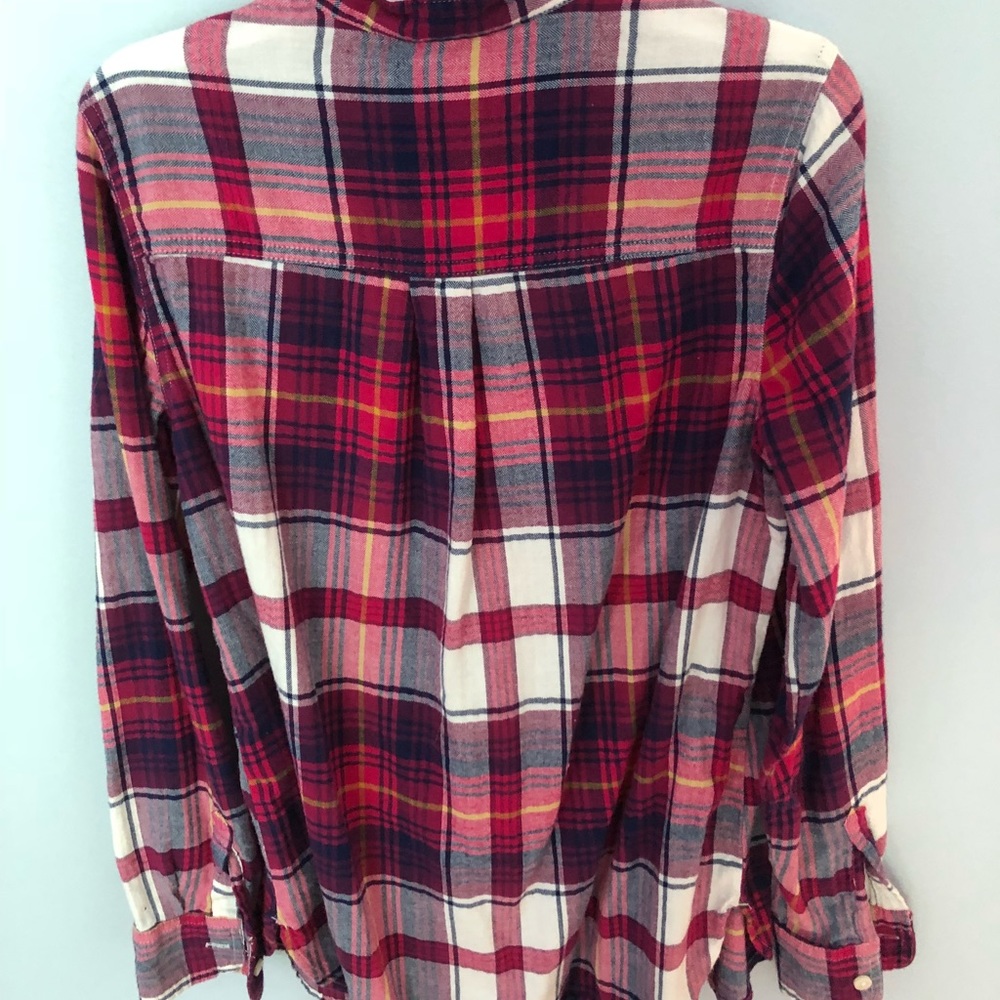 Pink button-down